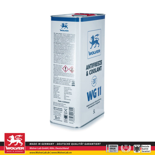 Nước giải nhiệt Wolver Ready to use WG11 (xanh dương) Can 5L